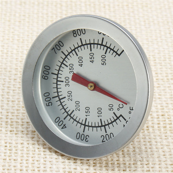 Grill Bimetallic Thermometer Temp Gauge with Dual Gage 500 Degree