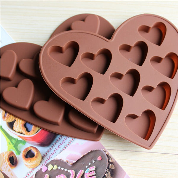 1 PCS Lovely Hearts Muffin Cake Form