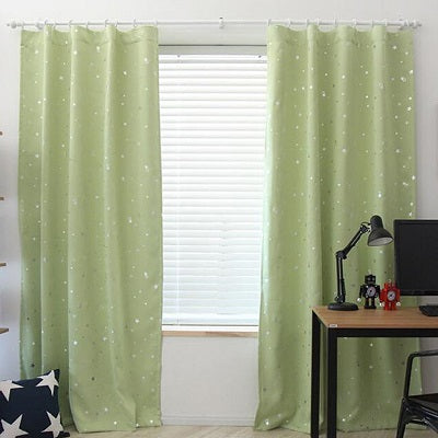 Luxury modern Star Kids Child Bedroom Curtain