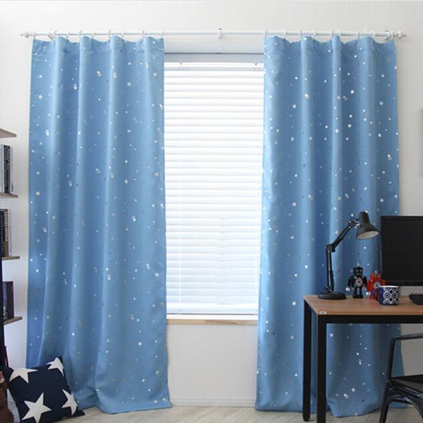 Luxury modern Star Kids Child Bedroom Curtain