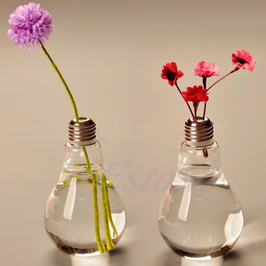 Beautiful Stand Bulb Glass Plant Flower Vase