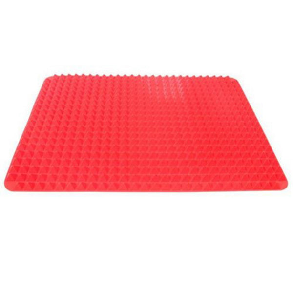Red Pan Nonstick Silicone Baking Mats