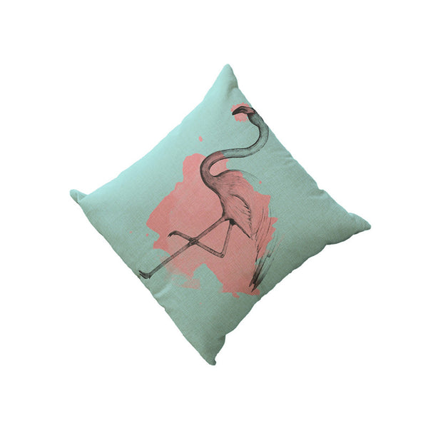 Flamingo Cushion Cover Printed