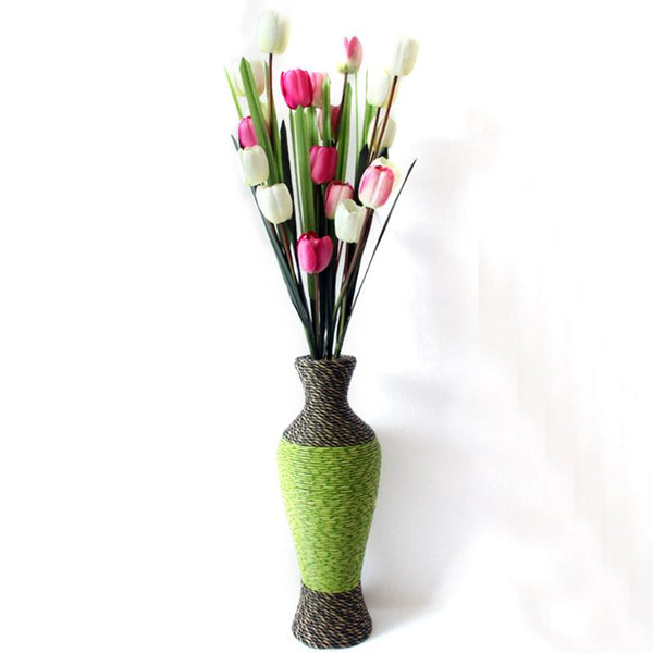 Handmade Rattan vase Beautiful Artificial