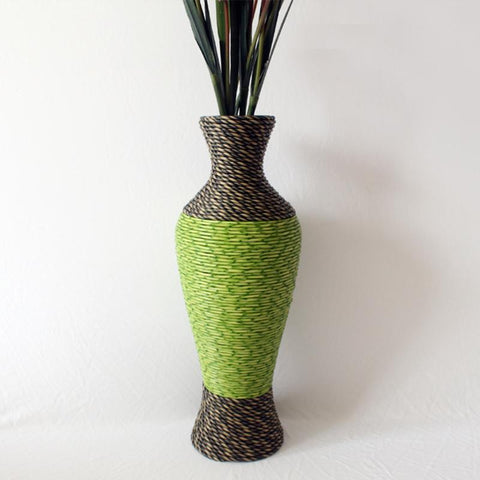 Handmade Rattan vase Beautiful Artificial