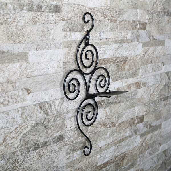 Wall Sconce Candle Holder Shelf Furnishing