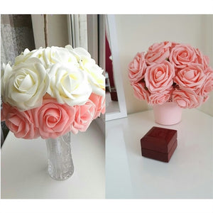 Rose Flowers Bride Bouquet Home