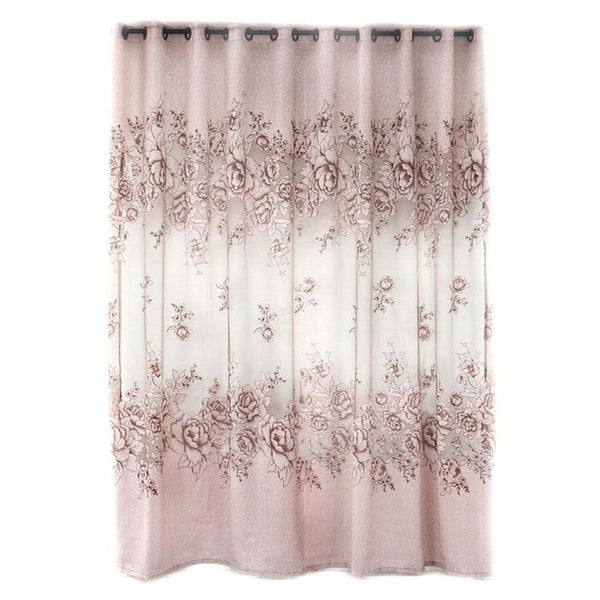 Europe Embroidered Tulle Window Curtain For Living Room