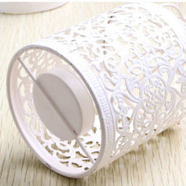 Metal Hollow Candle Holder Tealight Candlestick