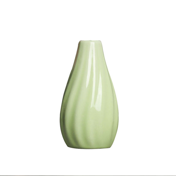 Ceramic Stripe Vase Classic