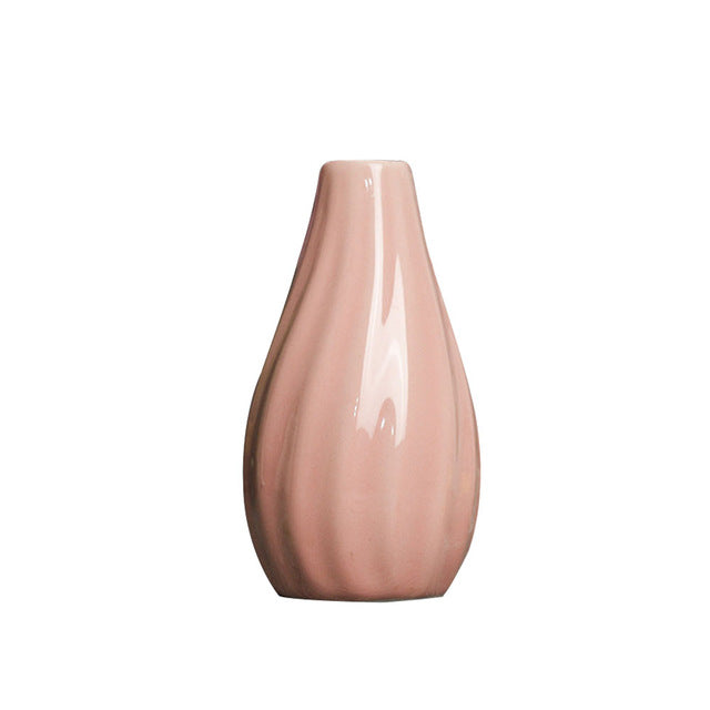 Ceramic Stripe Vase Classic