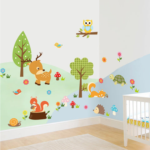 Safari Adventure Decorative Wall Art Sticker