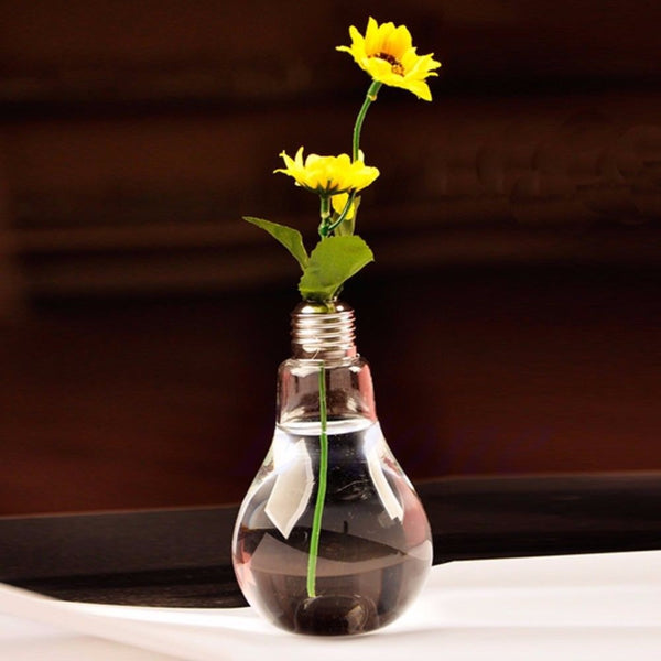 Beautiful Stand Bulb Glass Plant Flower Vase