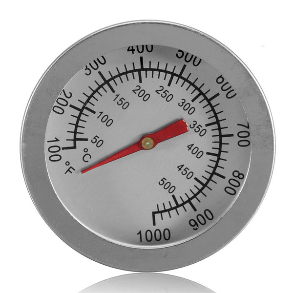 Grill Bimetallic Thermometer Temp Gauge with Dual Gage 500 Degree