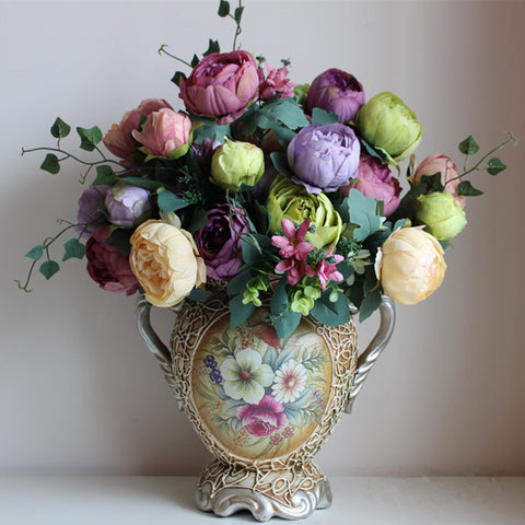 Bouquet Peony patriarch placed flower